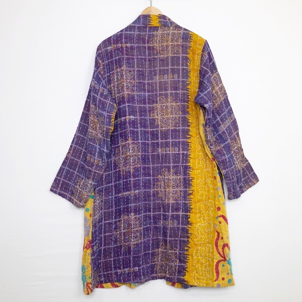 She’s 1 Oak She’s one of a kind multicolored open closure reversible kimono - Picture 2 of 13